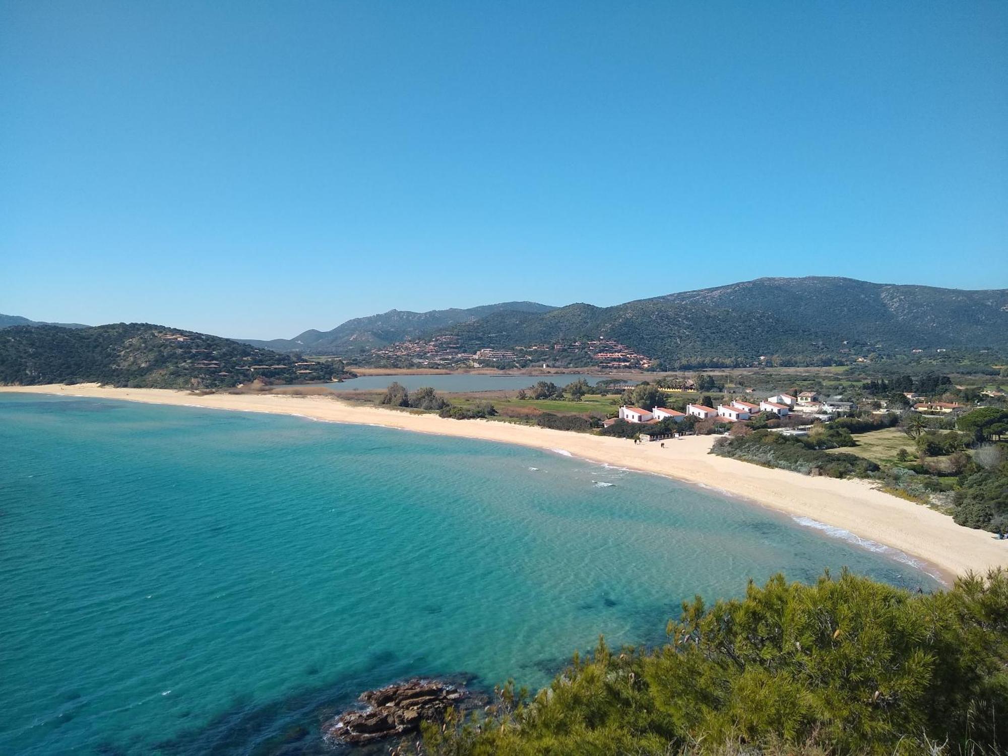 Capo Blu - Santa Margherita Di Pula Villa Eksteriør billede
